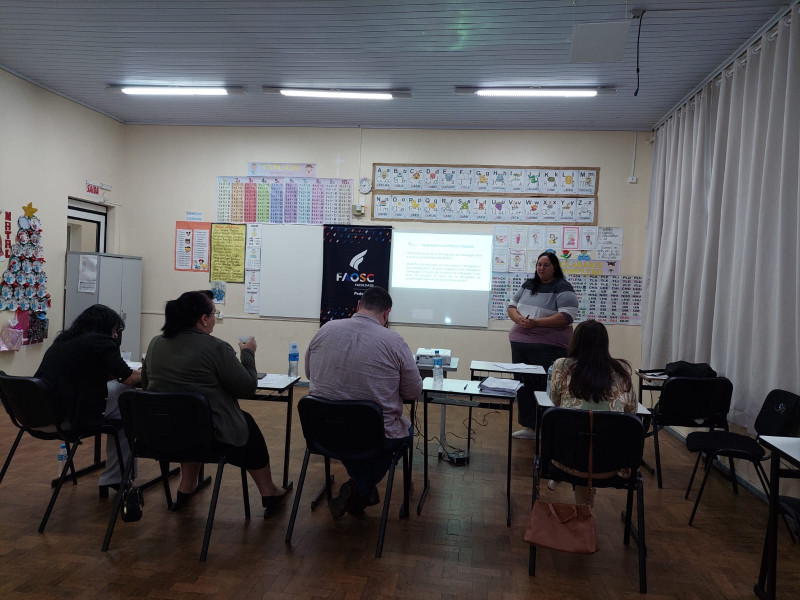 SEMANA DE INICIAÇÃO CIENTÍFICA FAOSC: BANCAS DE TRABALHOS DE CONCLUSÃO DE CURSO DE RECURSOS HUMANOS E PEDAGOGIA FAOSC 2024/2º