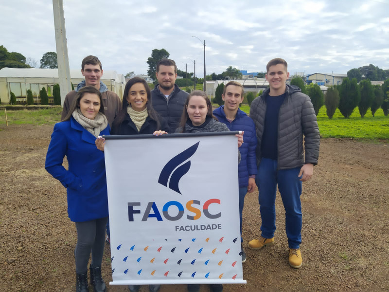 VISITA TÉCNICA DO CURSO TASA/FAOSC A UNIVERSIDADE FEDERAL DE SANTA MARIA/RS - UFSM