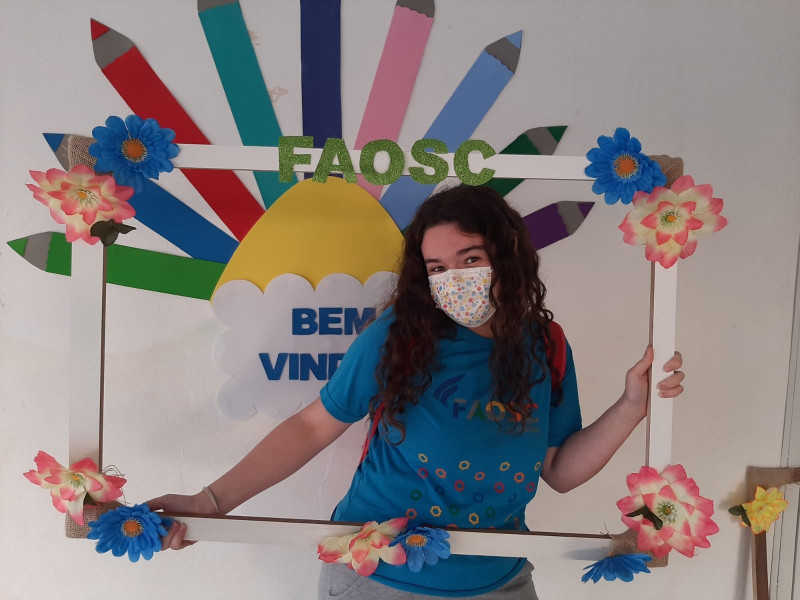 RETORNO DAS AULAS COLÉGIO FAOSC