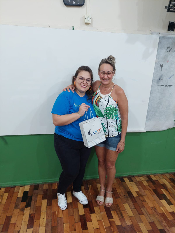 FAOSC NA COMUNIDADE: DIREÇÃO ACADÊMICA, COORDENADORES E DOCENTES VISITAM COLÉGIOS EM PALMITOS E REGIÃO PARA DIVUGAÇÃO DAS BOLSAS DE GRATUIDADE DO ESTADO DE SANTA CATARINA