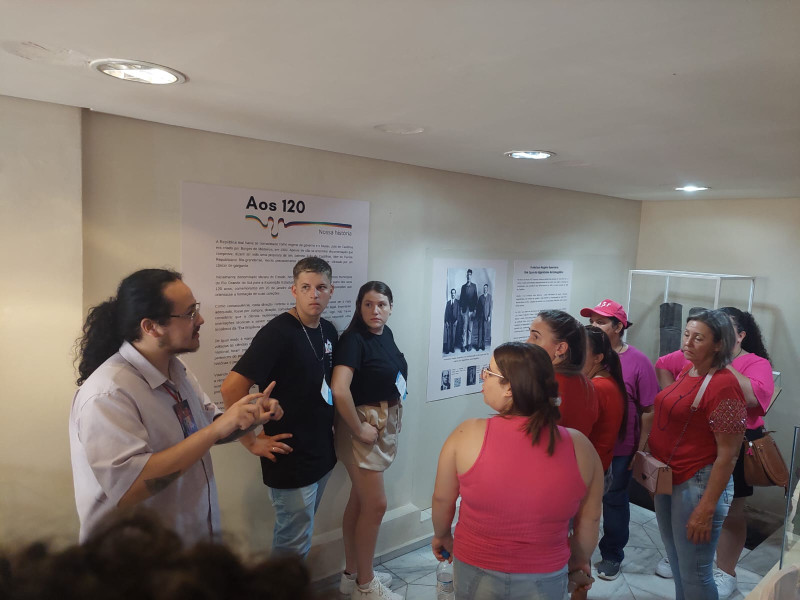 ABERTURA DO MOCHILÃO DE ESTUDANTE 2024/1º E O REGISTRO DA VIAGEM 2023/2º - PORTO ALEGRE, GRAMADO E CANELA/RS
