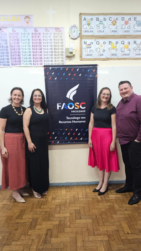 SEMANA DE INICIAÇÃO CIENTÍFICA FAOSC: BANCAS DE TRABALHOS DE CONCLUSÃO DE CURSO DE RECURSOS HUMANOS E PEDAGOGIA FAOSC 2024/2º