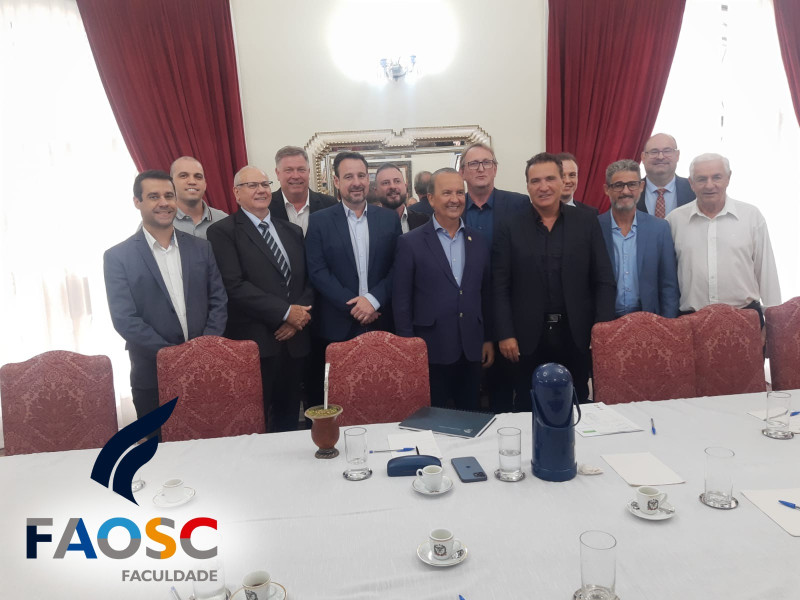 FAOSC PARTICIPA DE REUNIÃO SOBRE FUMDES EM FLORIANÓPOLIS