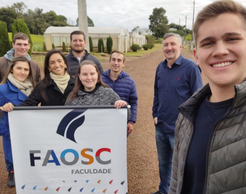 VISITA TÉCNICA DO CURSO TASA/FAOSC A UNIVERSIDADE FEDERAL DE SANTA MARIA/RS - UFSM