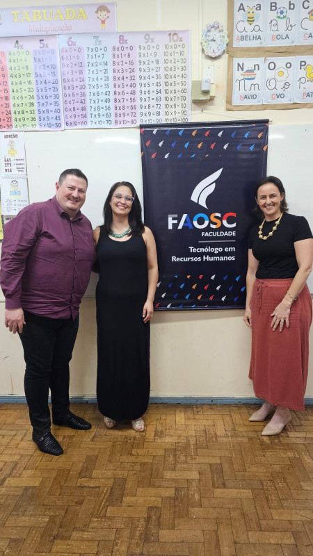 SEMANA DE INICIAÇÃO CIENTÍFICA FAOSC: BANCAS DE TRABALHOS DE CONCLUSÃO DE CURSO DE RECURSOS HUMANOS E PEDAGOGIA FAOSC 2024/2º
