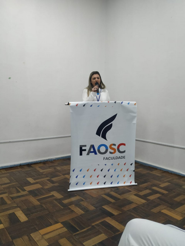 AULA INAUGURAL DO CURSO TÉCNICO EM ENFERMAGEM FAOSC 2022/2º