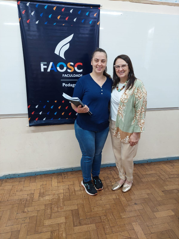 SEMANA DE INICIAÇÃO CIENTÍFICA FAOSC: BANCAS DE TRABALHOS DE CONCLUSÃO DE CURSO DE RECURSOS HUMANOS E PEDAGOGIA FAOSC 2024/2º