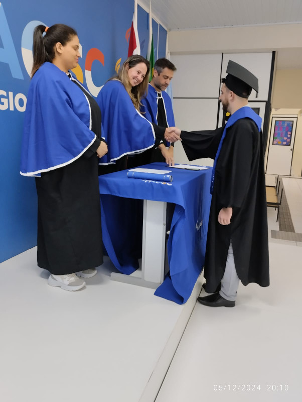 COLOÇÃO DE GRAU DO CURSO DE SISTEMAS PARA INTERNET FAOSC 2024/2º