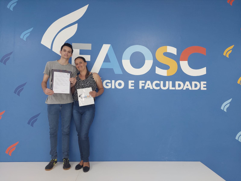 CHEGOU OS PREPARATIVOS PARA INÍCIO DAS AULAS 2023: NOVOS COLEGAS INGRESSAM NA FAOSC