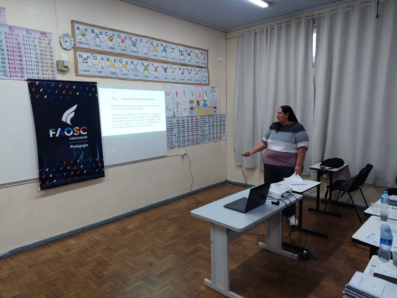SEMANA DE INICIAÇÃO CIENTÍFICA FAOSC: BANCAS DE TRABALHOS DE CONCLUSÃO DE CURSO DE RECURSOS HUMANOS E PEDAGOGIA FAOSC 2024/2º