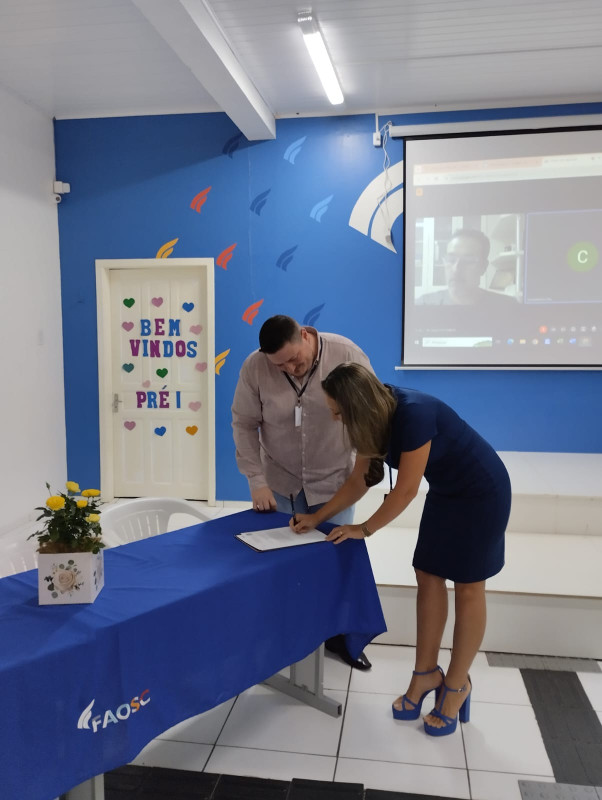 FAOSC REALIZA ENCONTRO DOCENTE E DESIGNA NOVA DIREÇÃO ACADÊMICA E COORDENADORES DE CURSO 2024