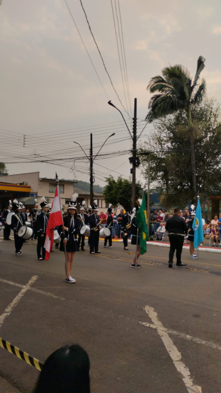 FAOSC PARTICIPA DOS ATOS CÍVICOS DO DIA 7 DE SETEMBRO EM PALMITOS/SC