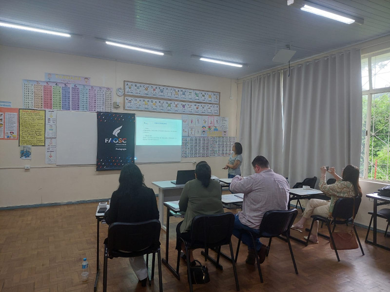 SEMANA DE INICIAÇÃO CIENTÍFICA FAOSC: BANCAS DE TRABALHOS DE CONCLUSÃO DE CURSO DE RECURSOS HUMANOS E PEDAGOGIA FAOSC 2024/2º