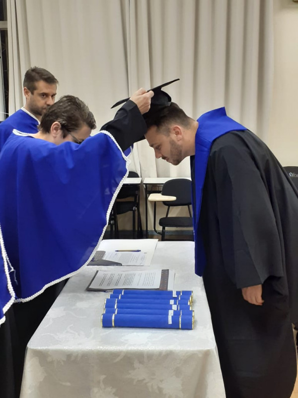COLAÇÃO DE GRAU EM GABINETE INDIVIDUAL FAOSC 2022/2º